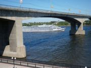 Ярославль Октябрьский мост через Волгу